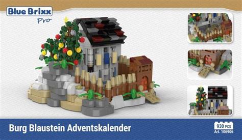 Bluebrixx Burg Blaustein Adventskalender Erh Ltlich