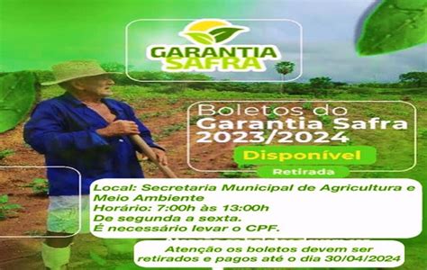 Programa Garantia Safra Pa Noticias Pan