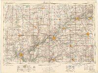 1955 Map of Danville, IL — High-Res | Pastmaps