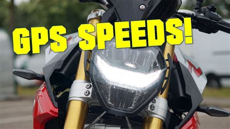 Bmw F900r Gps Speeds Youtube