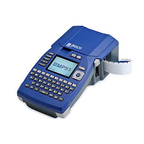 Brady BMP21 PLUS Handheld Label Printer With Rubber Bumpers Multi Line