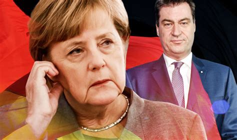 Angela Merkels Alliance Could TEAR APART As CSU Blasts Chancellors