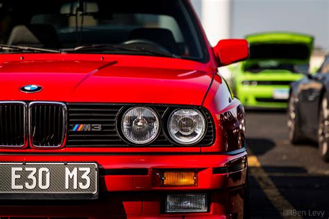 Headlights On Restored E30 BMW M3 BenLevy