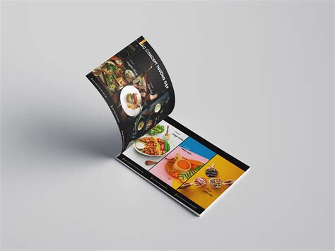 Liam Food Brochure Behance