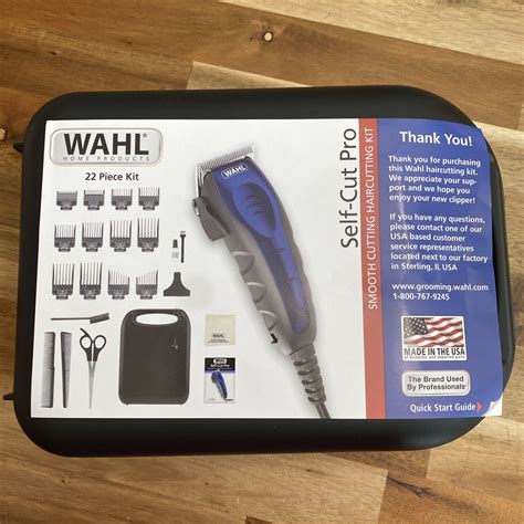 Wahl 79467 Smooth Cut Pro Clipper Self Cut Personal Haircutting Kit