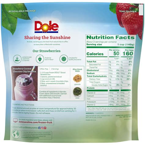 30 Dole Fruit Cups Nutrition Label Label Design Ideas 2020