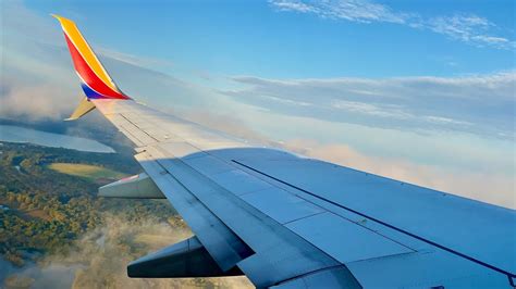 K Fall Sunrise Tulsa Takeoff Southwest Airlines Boeing