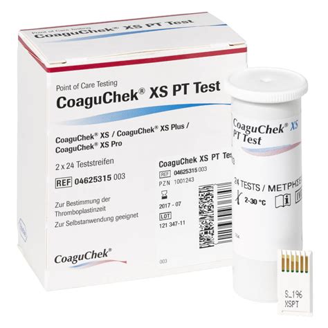 Test Coaguchek Xs Pt Pi Ces Doccheck Shop