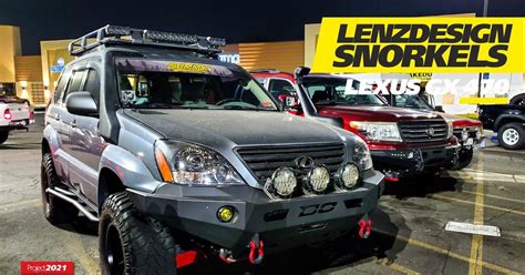 Lexus Gx 470 Lenzdesign Snorkels Toyota Land Cruiser Prado 120 Lenzdesign Snorkels