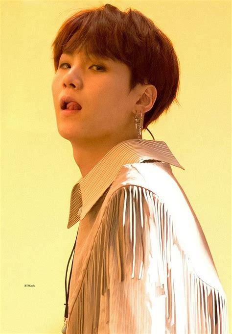 Yoongi Btskayla Bts Japan Fancafe Photo Fake Love Airplane