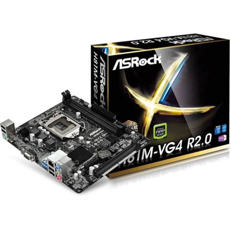 ASRock Intel H81M VG4 R2 0 4th Gen Motherboard