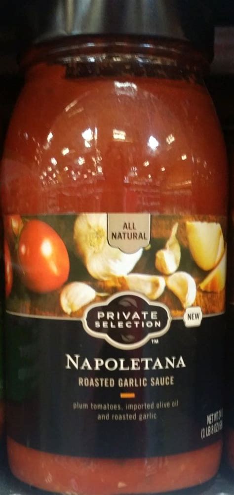 Amazon Private Selection Napoletana Roasted Garlic Sauce Oz