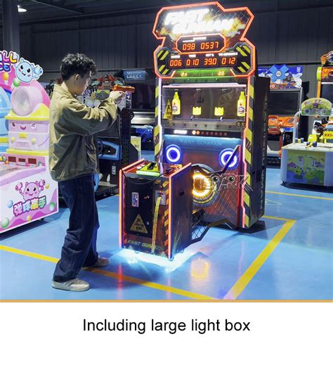 Indoor Amusement Coin Operated Fast Arcade Video Shooting Game Machine