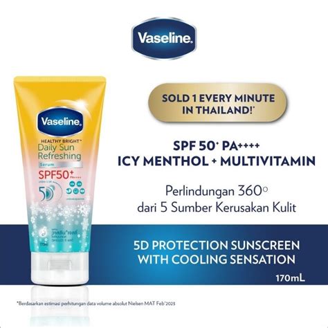 Jual Vaseline Spf Pa Refreshing Daily Sunscreen Serum