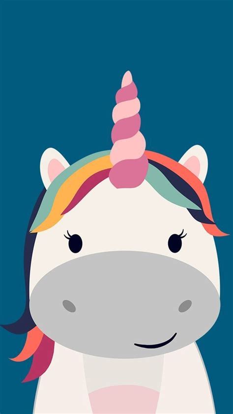 Colección de hermosos fondos de pantalla Unicornios Kawaii y Wallpapers