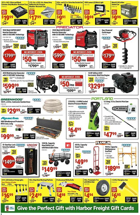 Harbor Freight Tools Best Offers Special Buys From November Page