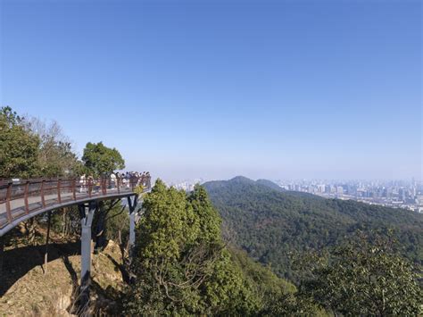 杭州网红新景点马家坞山顶空中栈道观景台一 19摄区 杭州19楼