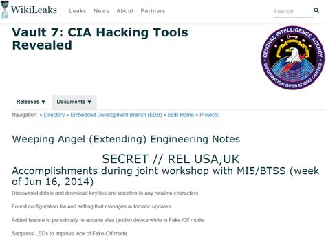 Wikileaks Dumps Docs On Cias Hacking Tools Krebs On Security