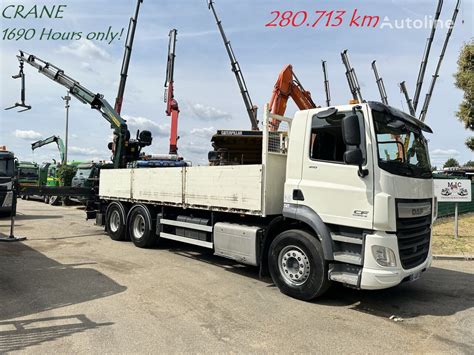 Daf Cf X Crane Palfinger Pk C X Rotator Baustoff