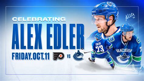 Canucks To Celebrate Alex Edler Vancouver Canucks