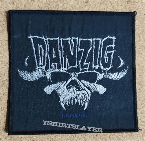 Danzig Patch Tribal Skull Tshirtslayer Tshirt And Battlejacket Gallery