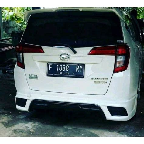 Jual MURAH Bodykit Belakang Calya Sigra Model Yaris ZEVIA BODYKIT