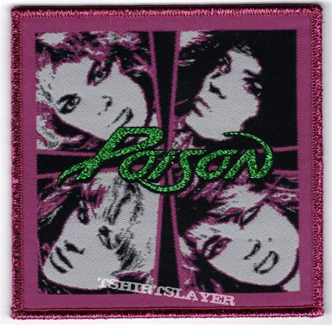 POISON "Look What The Cat Dragged In" bootleg woven patch ...