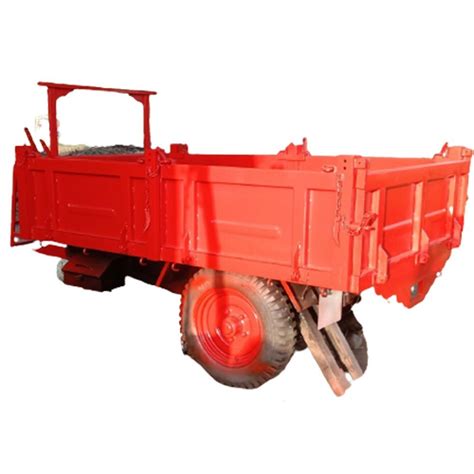 Hp Mild Steel Red Hydraulic Tractor Trolley Size X X Feet