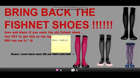 Bring The Fishnet Shoes Back Msp Youtube