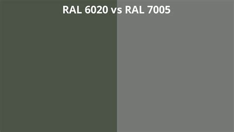 Ral 6020 Vs 7005 Ral Colour Chart Uk