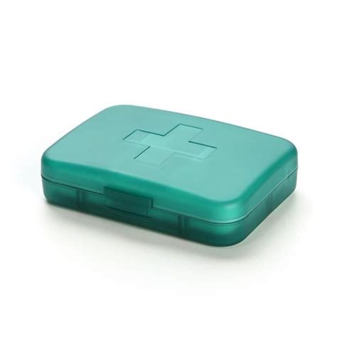 La Couleur Verte Mini Pilulier De Voyage Portable Cases Bo Te De