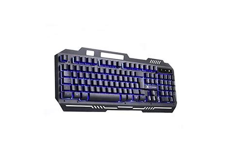 TECLADO GAMER VX GAMING SHIELD ABNT2 MULTIMIDIA LED 1 8 METROS USB