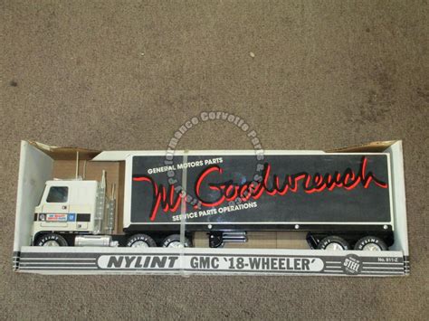 Nylint Gmc Wheeler Z Mr Goodwrench Service Parts Steel Semi Cab