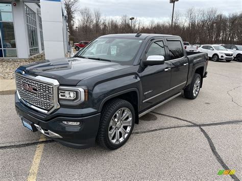 2018 Dark Slate Metallic GMC Sierra 1500 Denali Crew Cab 4WD 143460261