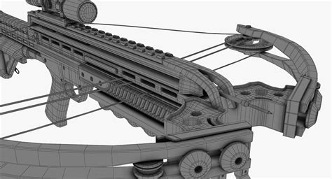 Modern Crossbow 3D Model - TurboSquid 1379813