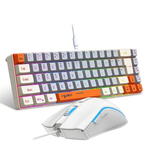 Hxsj Clavier Filaire Touches Hxsj Clavier De Jeu Membrane