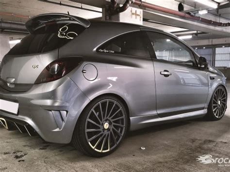 Opel Corsa OPC Mit Der Brock B39 Alufelge In HGM 7 5x18