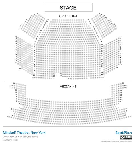 Minskoff Theatre Seating Chart Virtual | Brokeasshome.com