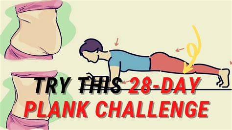 Try This 28 Day Plank Challenge And Get A Flat Belly In Just 30 Days