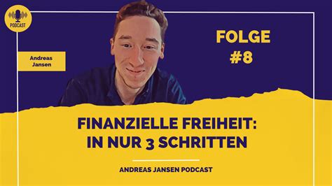 Finanzielle Freiheit In 3 Einfachen Schritten Erreichbar