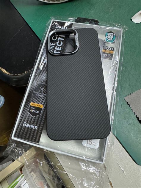 Benks ArmorAir Case IPhone 15 Pro Max Kevlar 600D Mobile Phones