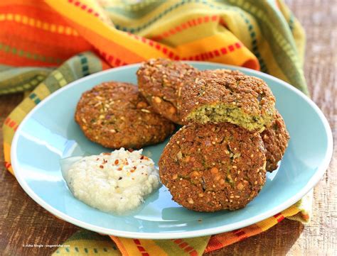 Baked Parippu Vada Recipe - Chana Dal Vada - Vegan Richa