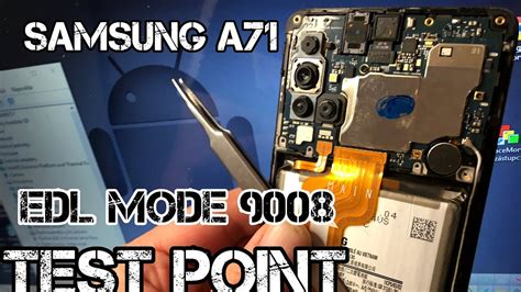 Samsung A71 EDL Mode 9008 Test Point PinOUT YouTube