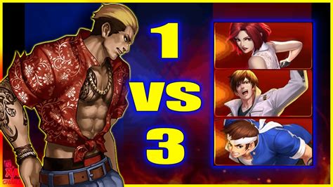 KOF Ryuji XIV 1vs3 đẳng cấp này thì Kyo XIV Shingo 02UM cả BOSS