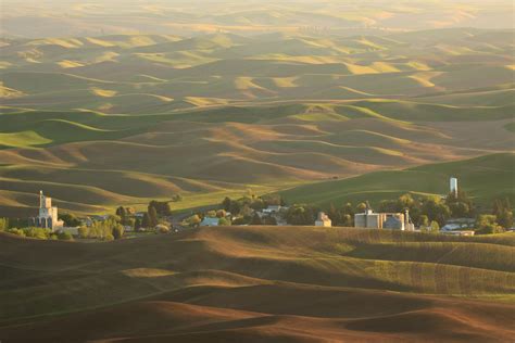 Steptoe Butte and the Palouse - Matthew Singer