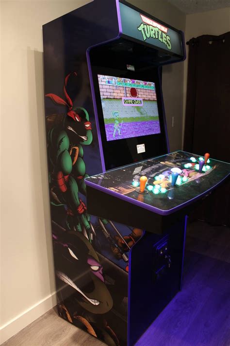 My Tmnt Arcade Cabinet With 2036 Arcade Games Rgaming