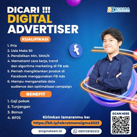 Lowongan Kerja Digital Advertiser Customer Service Online Di PT