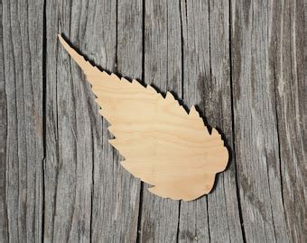 Maple Leaf Laser Cut Out Unfinished Wood Shape Craft Supply Etsy