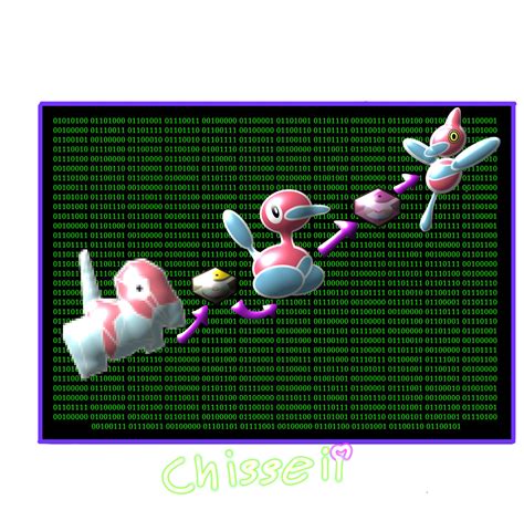 Porygon And Its Evolutions In The Matrix By Chisseiii On Deviantart