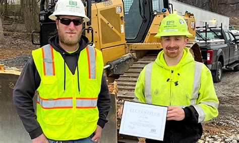 Recognition Service Awards Brubacher Excavating Inc